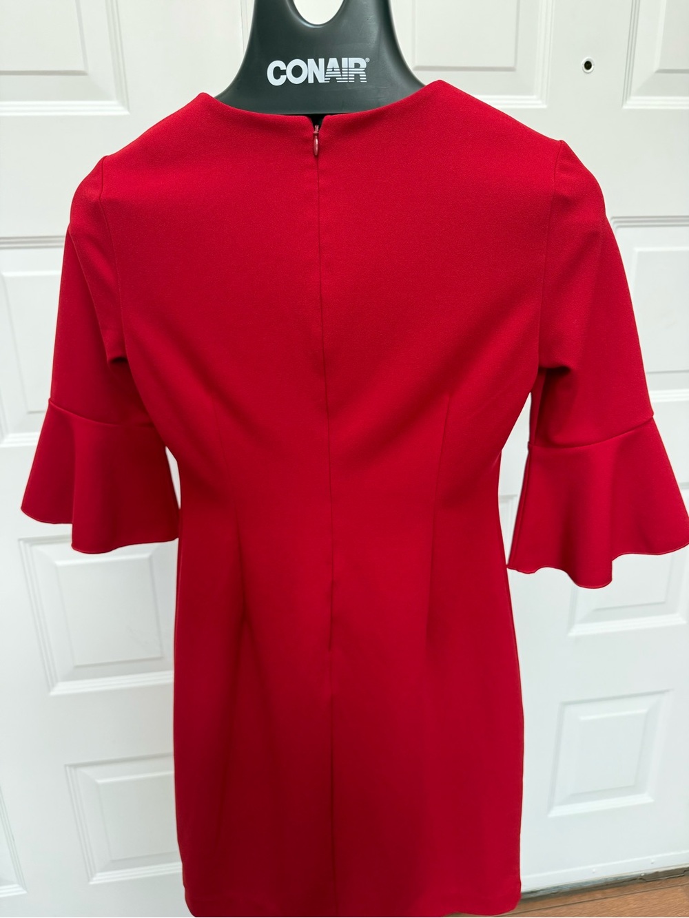 Banana Republic Scarlet Ruffle-Sleeve Midi Dress - Picture 2 of 9